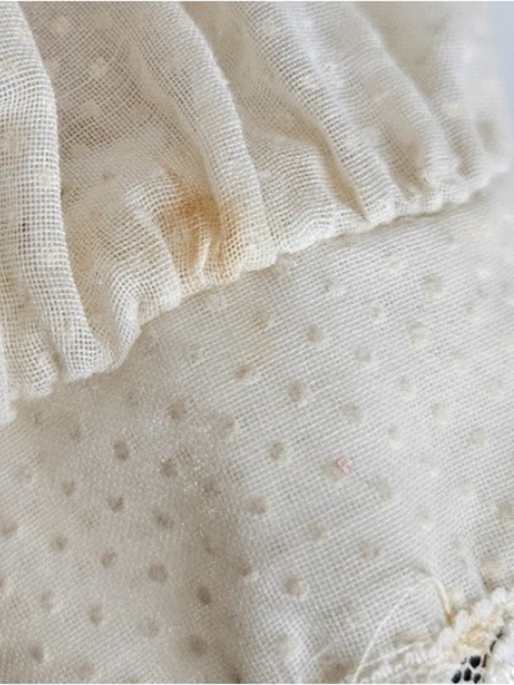 Gunne Sax - vintage 70s prairie dress -velvet bodice - tan calico - XXS - Picture 8 of 13